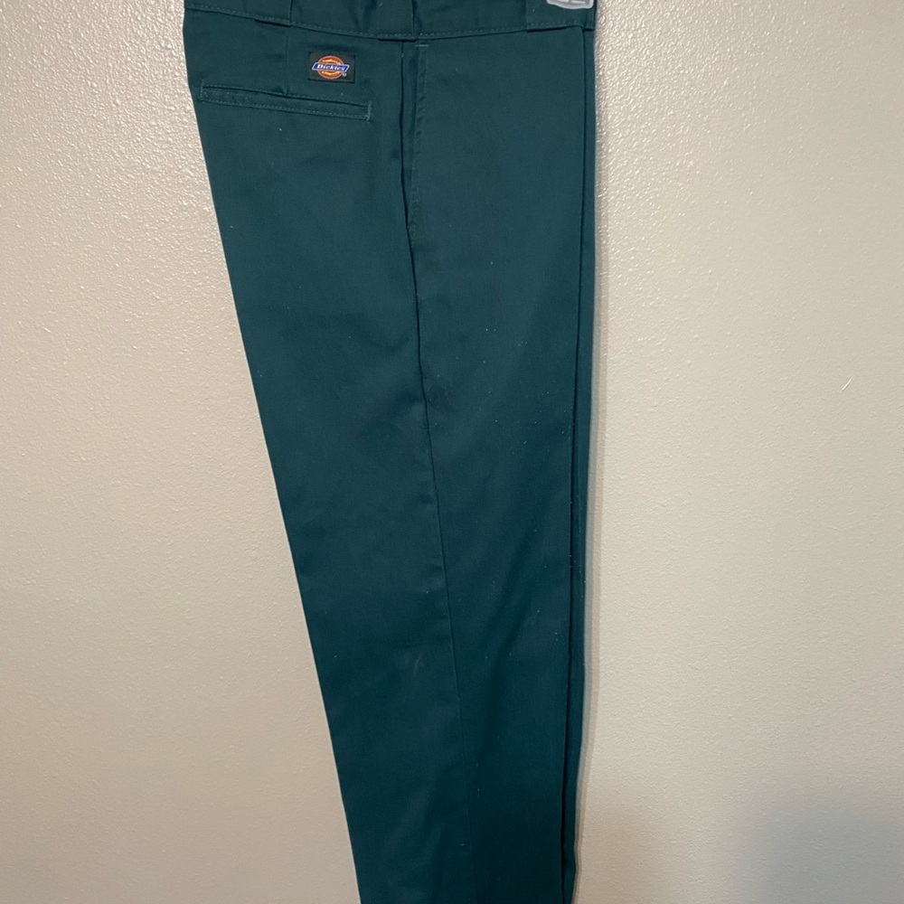 Dickies Men's Dark Green Chinos, worn once